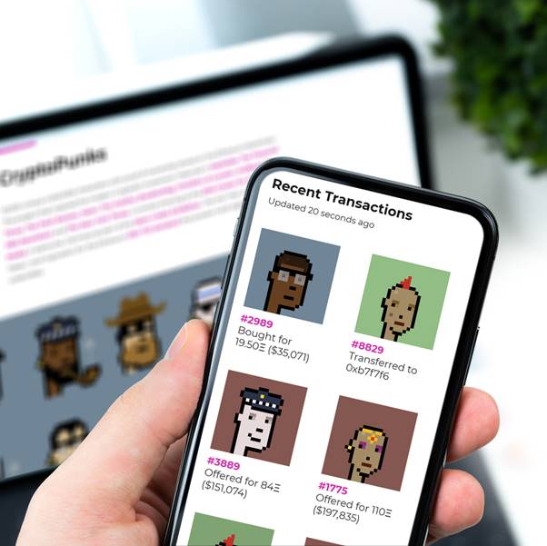 How are NFTs different from cryptocurrencies